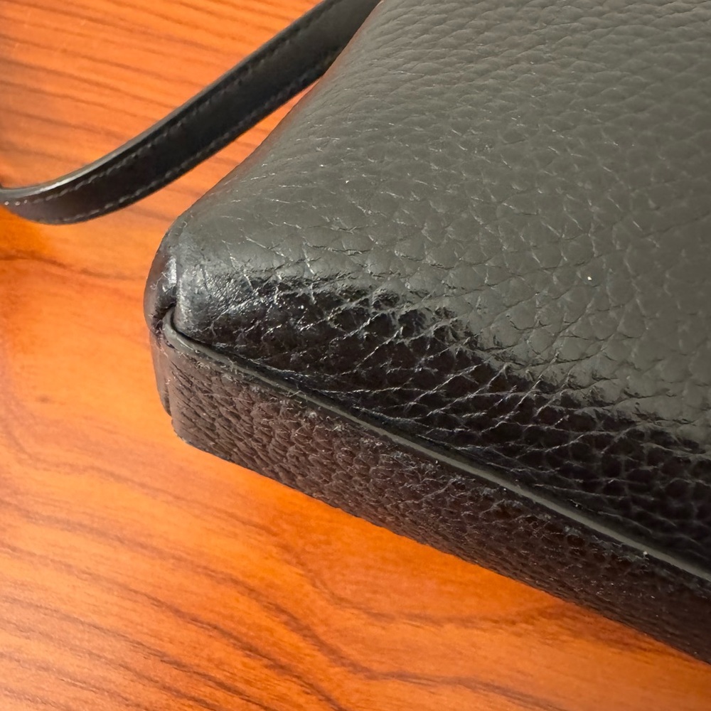 Michael Kors Black Leather Crossbody Bag - Picture 12 of 12